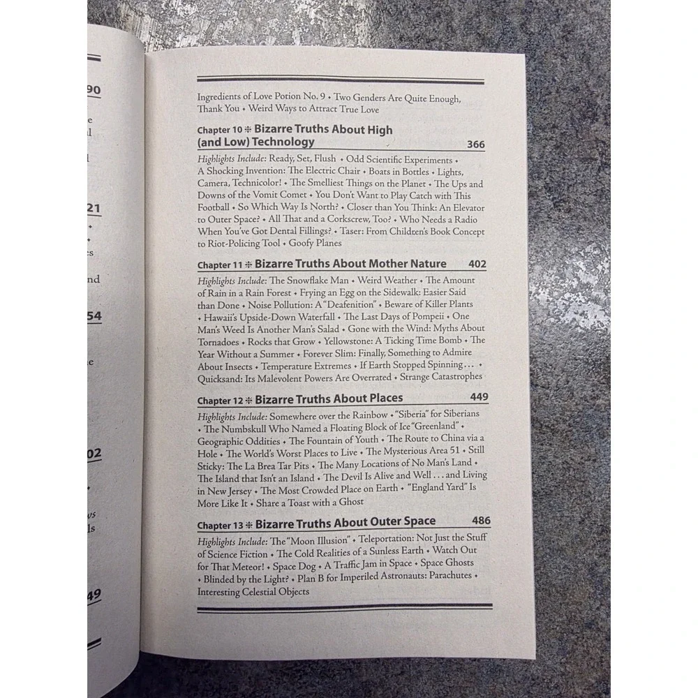 The Book of Bizarre Truths: Big Book of Provocative Questions MythBusting Answer